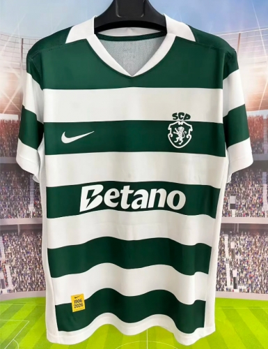 2627 Portugal Lisbon sporting Home Soccer Jersey